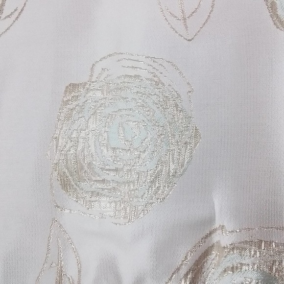 The Children's Place Midi Dress Size 4T in Pink w/ Gold Embroidered Floral Print - Picture 5 of 11